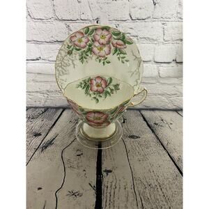 Vintage Hammersley England Pink Rose of England‎ Cup & Saucer *Video *